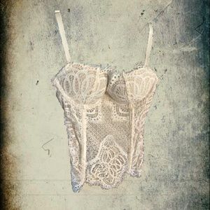 Victoria’s Secret Lace Bustier Corset Top